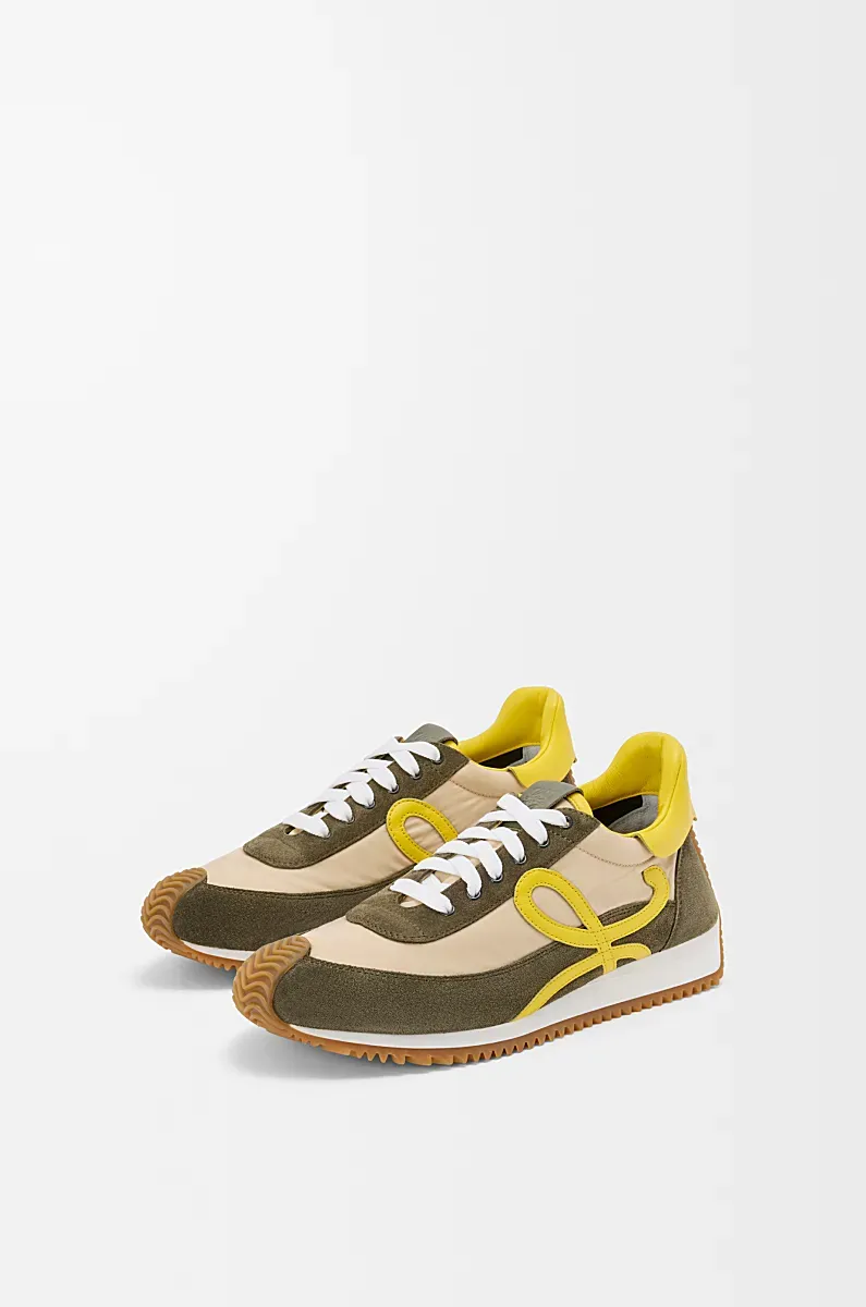 Flow Runner 2.0 In Nylon And Suede