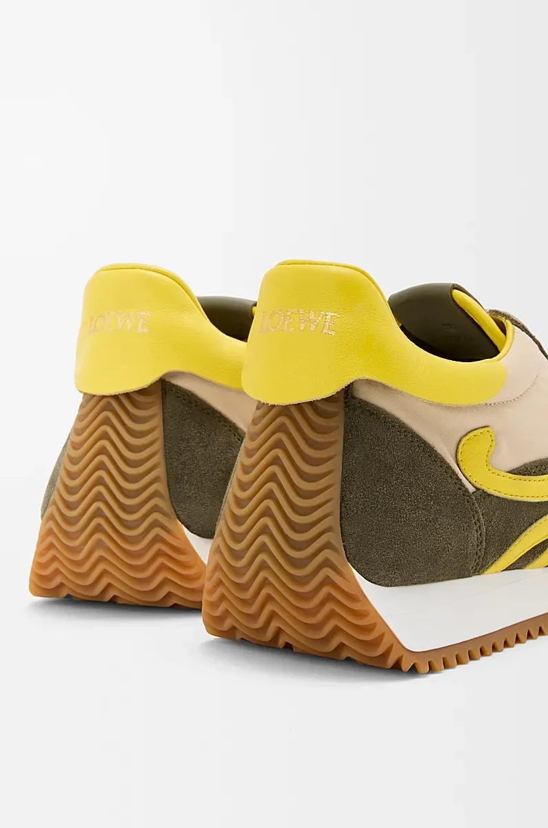 Flow Runner 2.0 In Nylon And Suede