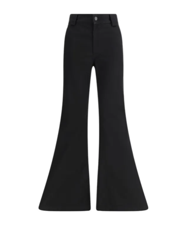 Mid-Waisted Flared Pants