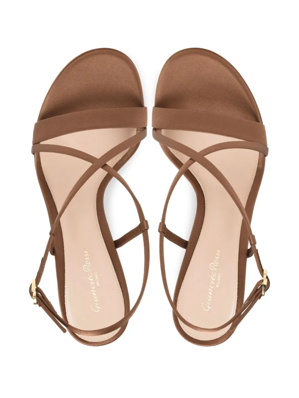 Slingback Cross-Strap Sandals
