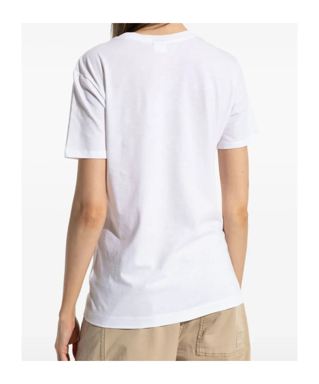 Ps Paul Smith Logo Printed Crewneck T-Shirt