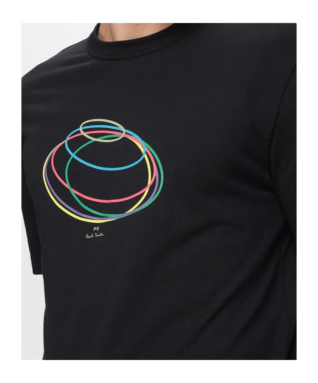 Abstract-Print T-Shirt