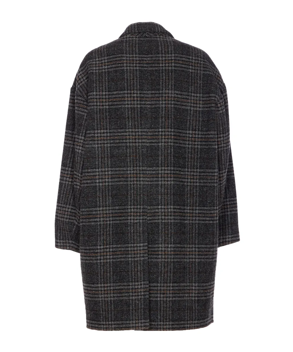 Isabel Marant ÉToile Limiza Checkered Coat