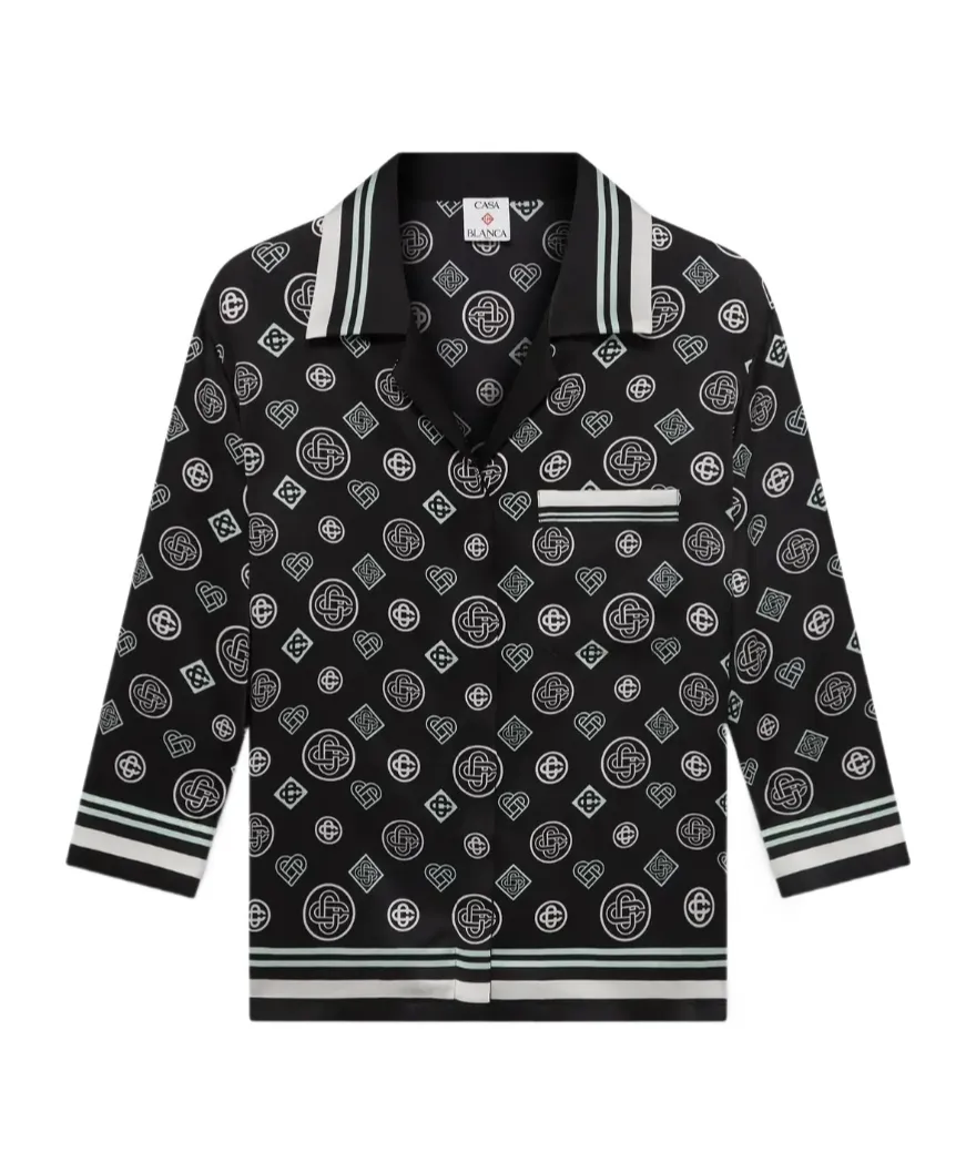 Printed Striped Shirt