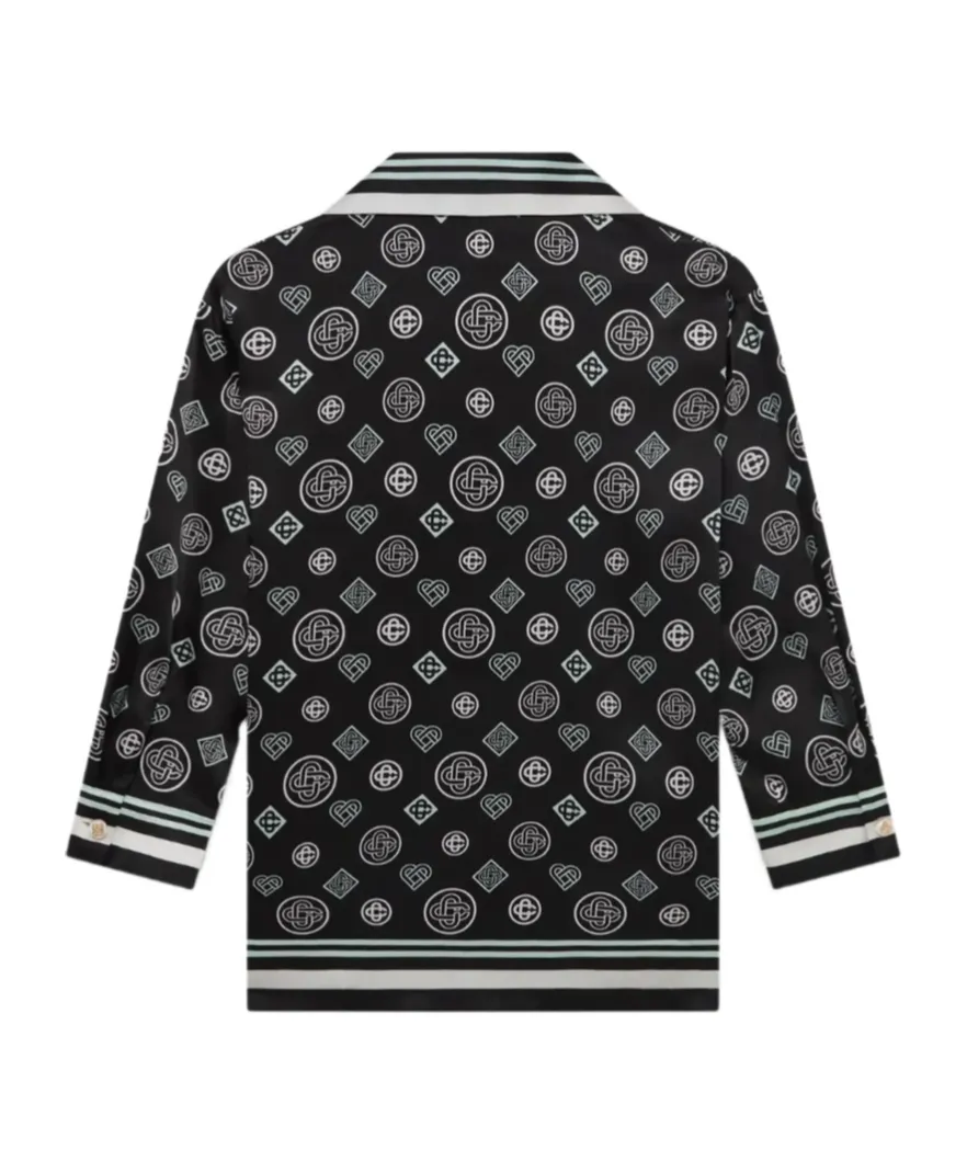 Printed Striped Shirt