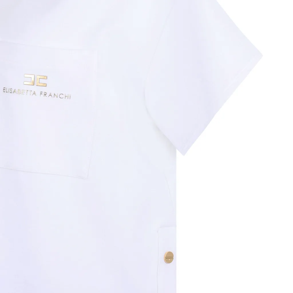 Pocket Buttoned T-Shirt