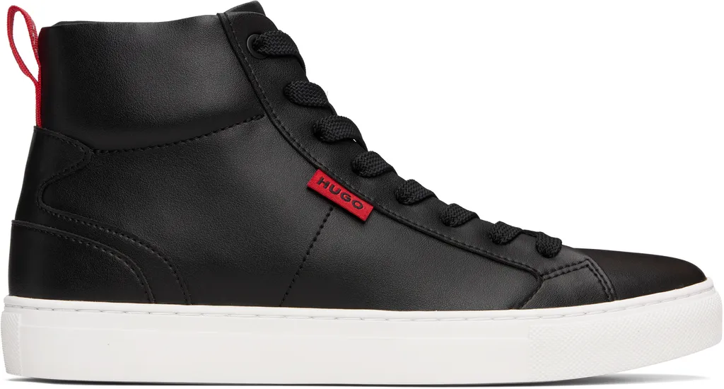 Lace-Up High-Top Sneakers