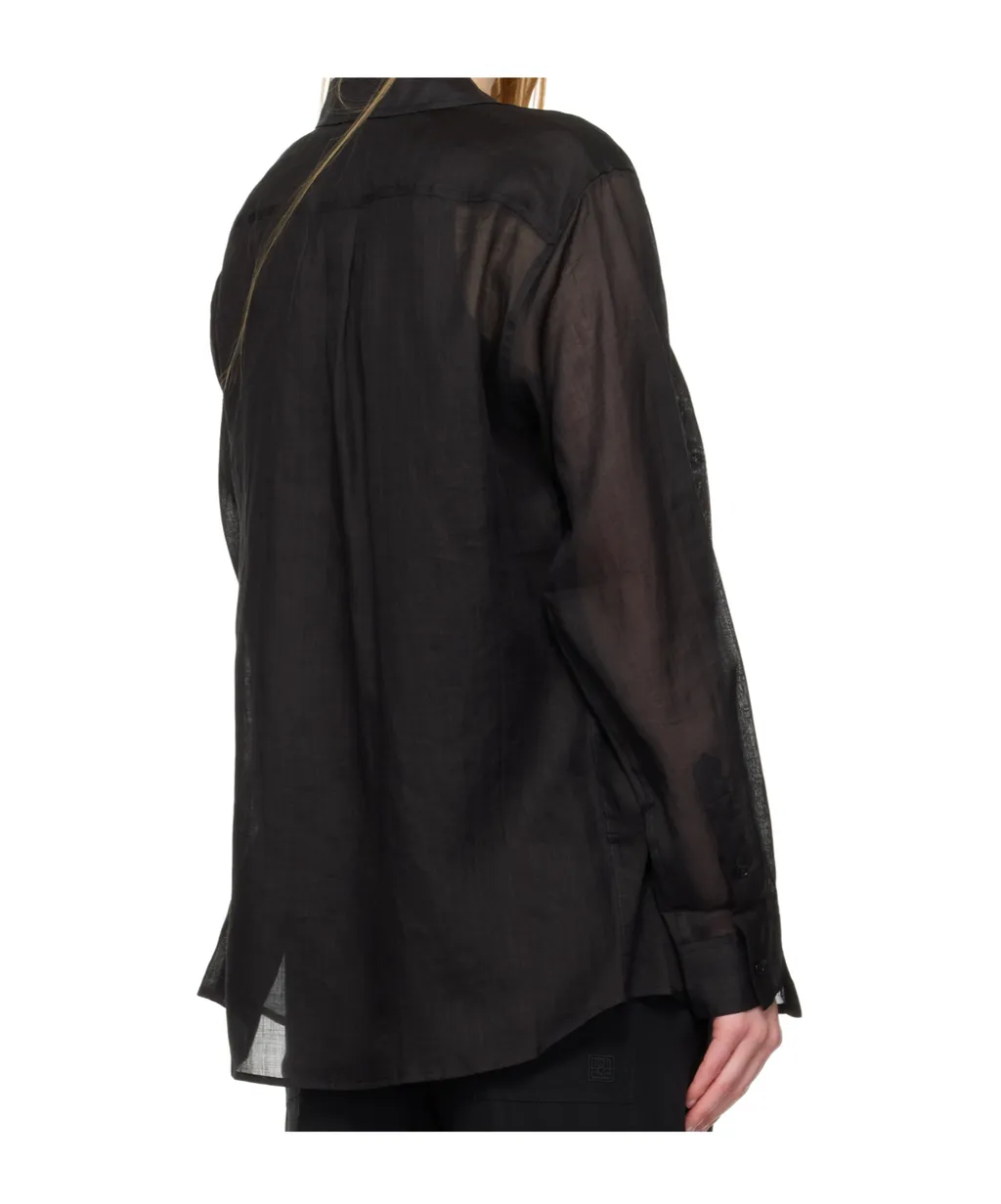 TotÊMe Long Sleeved Double-Collar Shirt