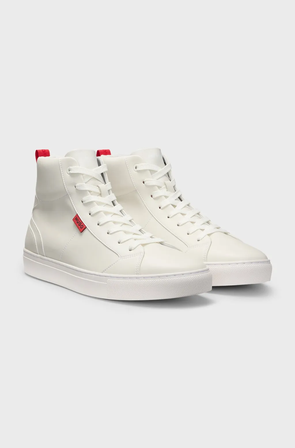 Lace-Up High-Top Sneakers