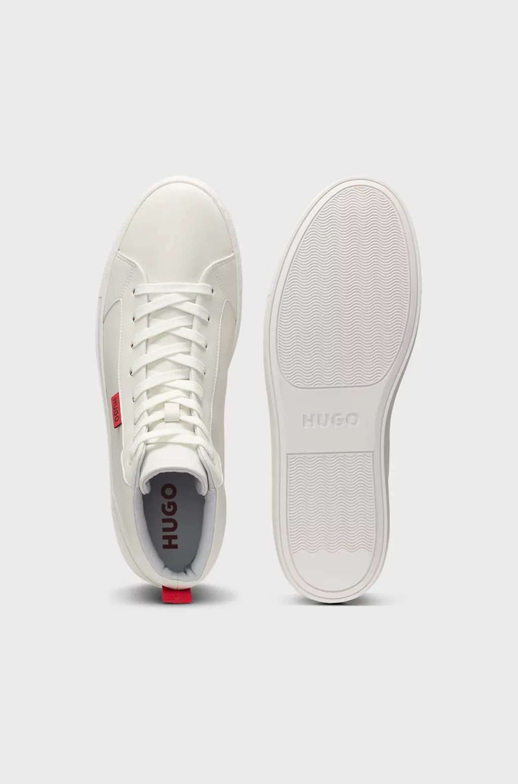 Lace-Up High-Top Sneakers