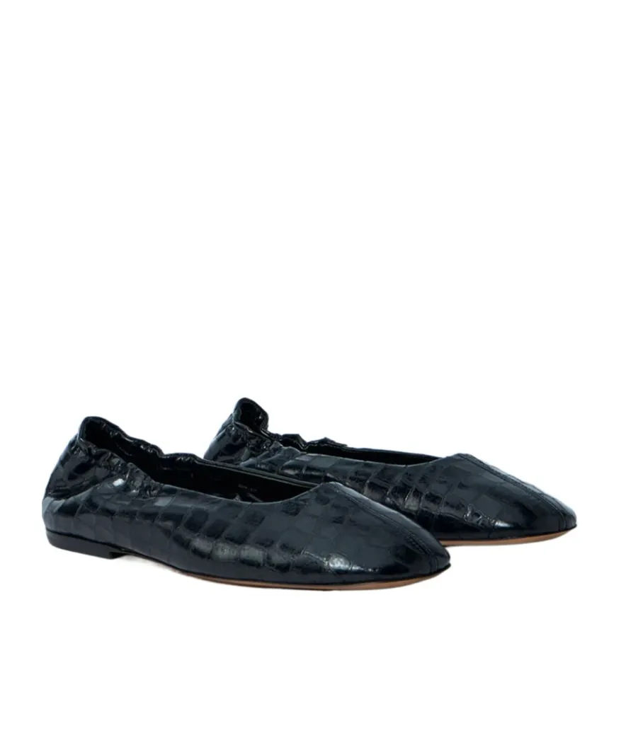 Dries Van Noten Embossed Ballerina Flats