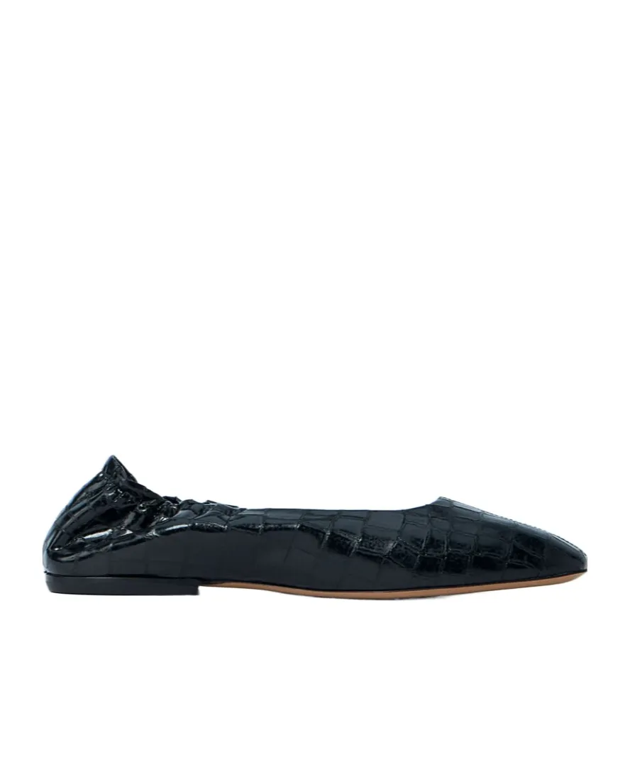 Dries Van Noten Embossed Ballerina Flats