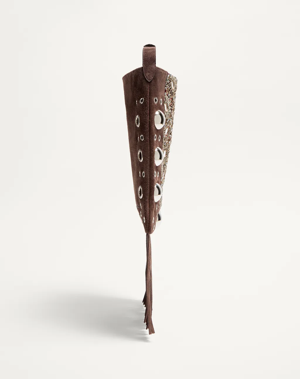 Valentino	NellcÔTe Fringed Edge Shoulder Bag