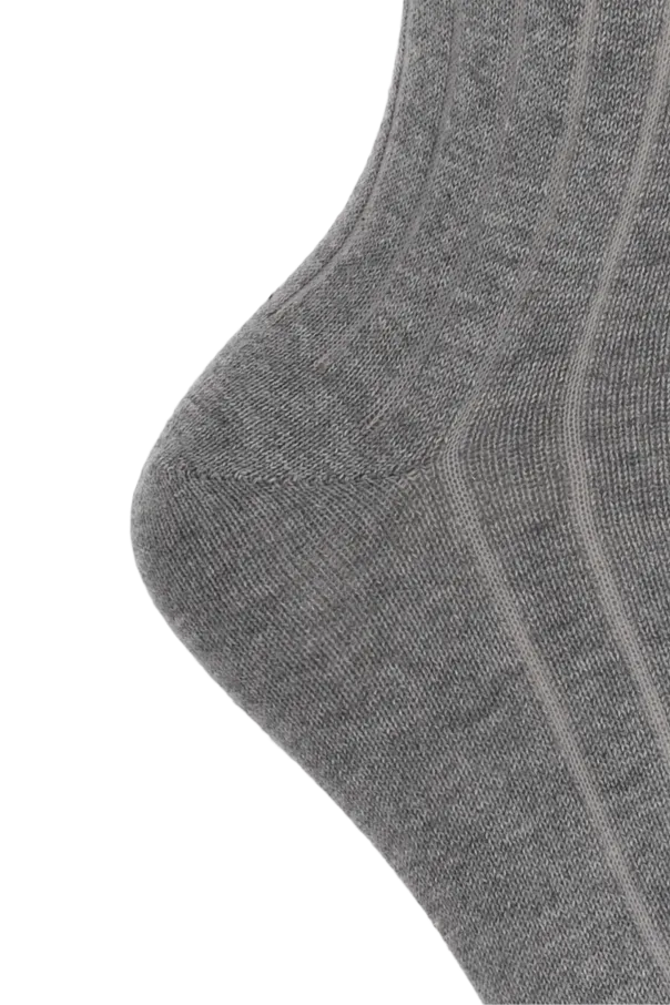 Marni Logo Mended Ribbed Socks