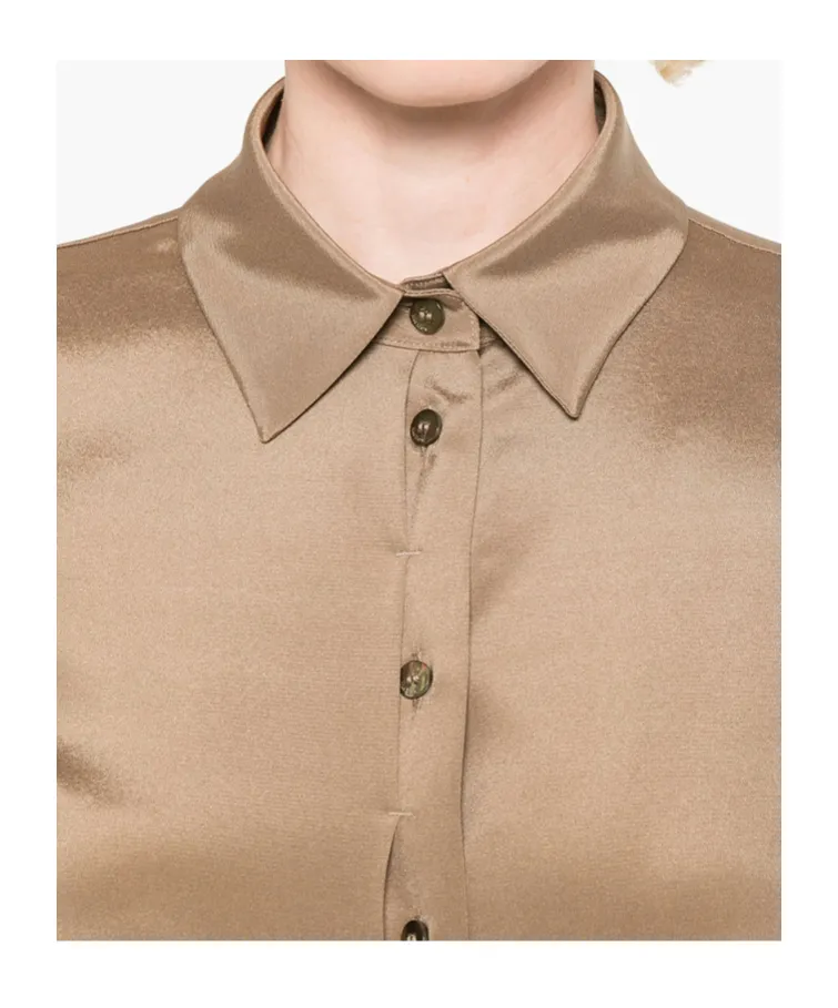 Lapel Long Sleeve Shirt