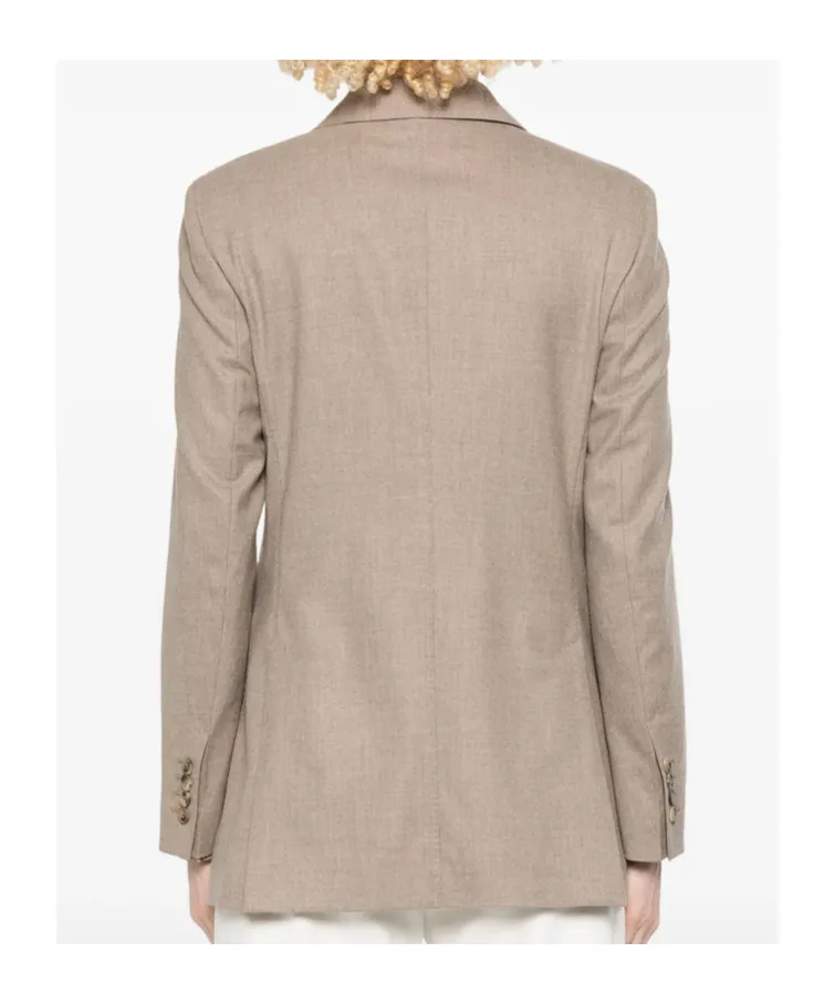 Lapel Long-Sleeved Suit Jacket