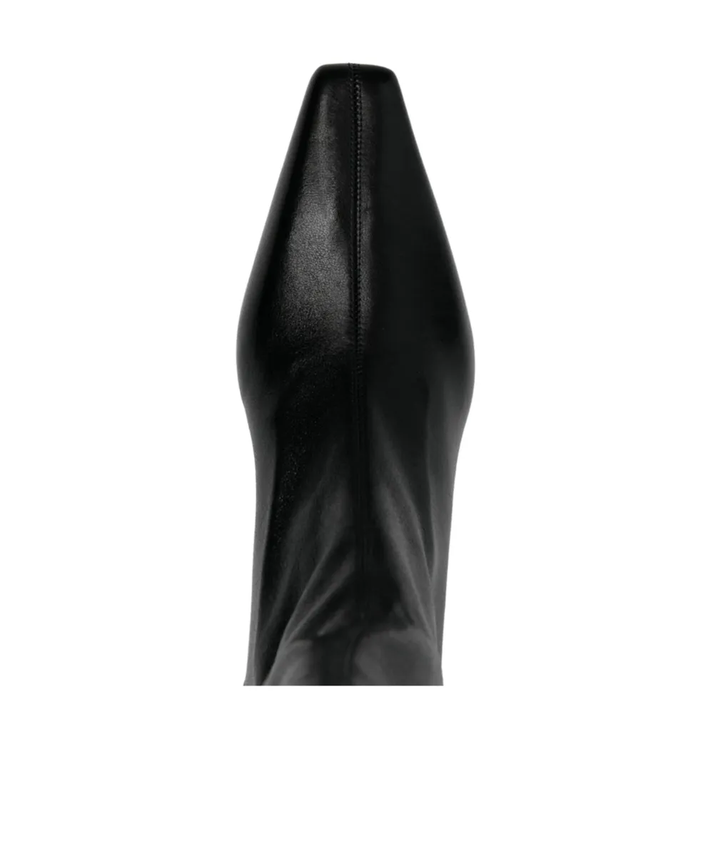 80Mm Leather Boots