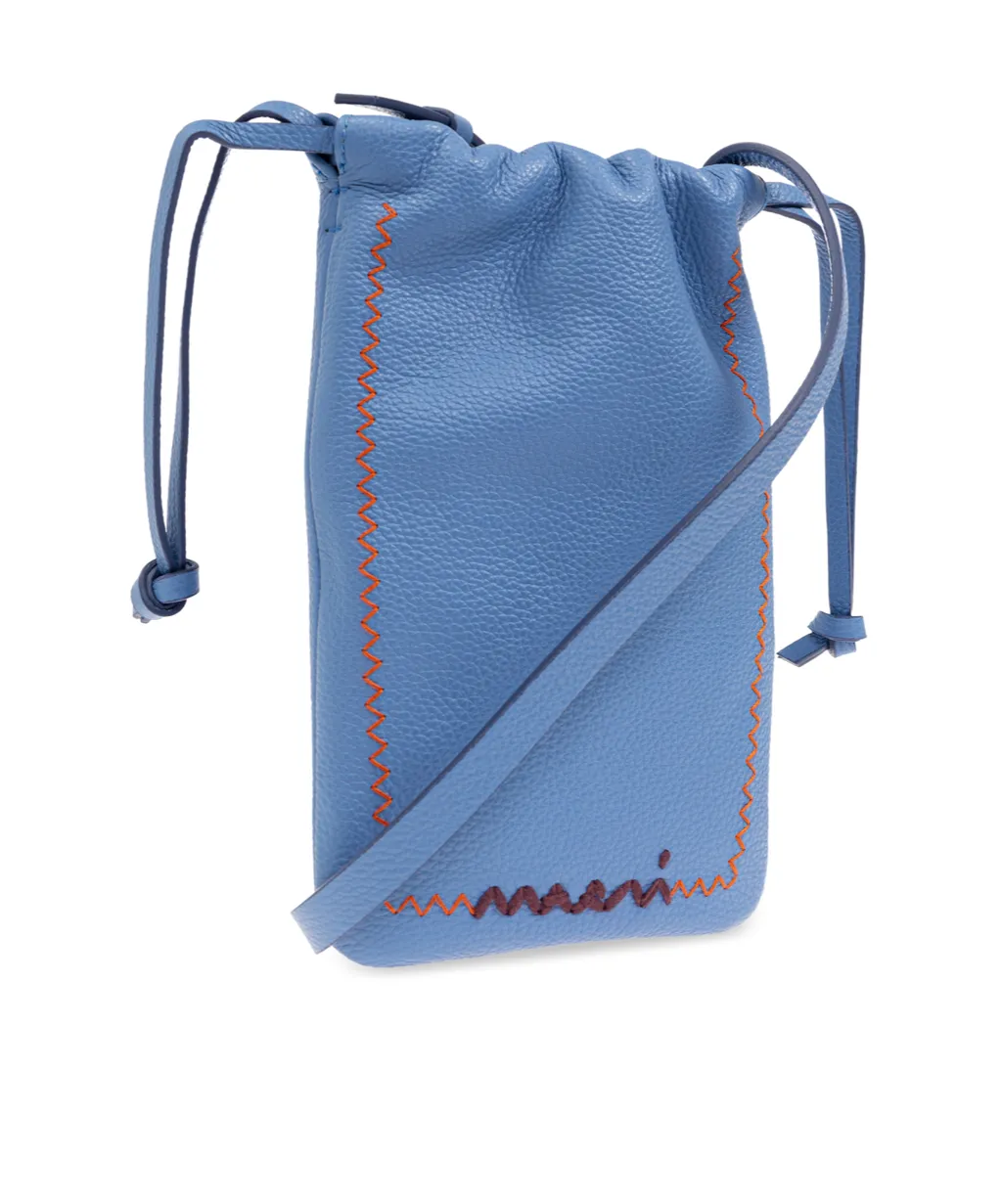Marni Drawstring Phone Bag