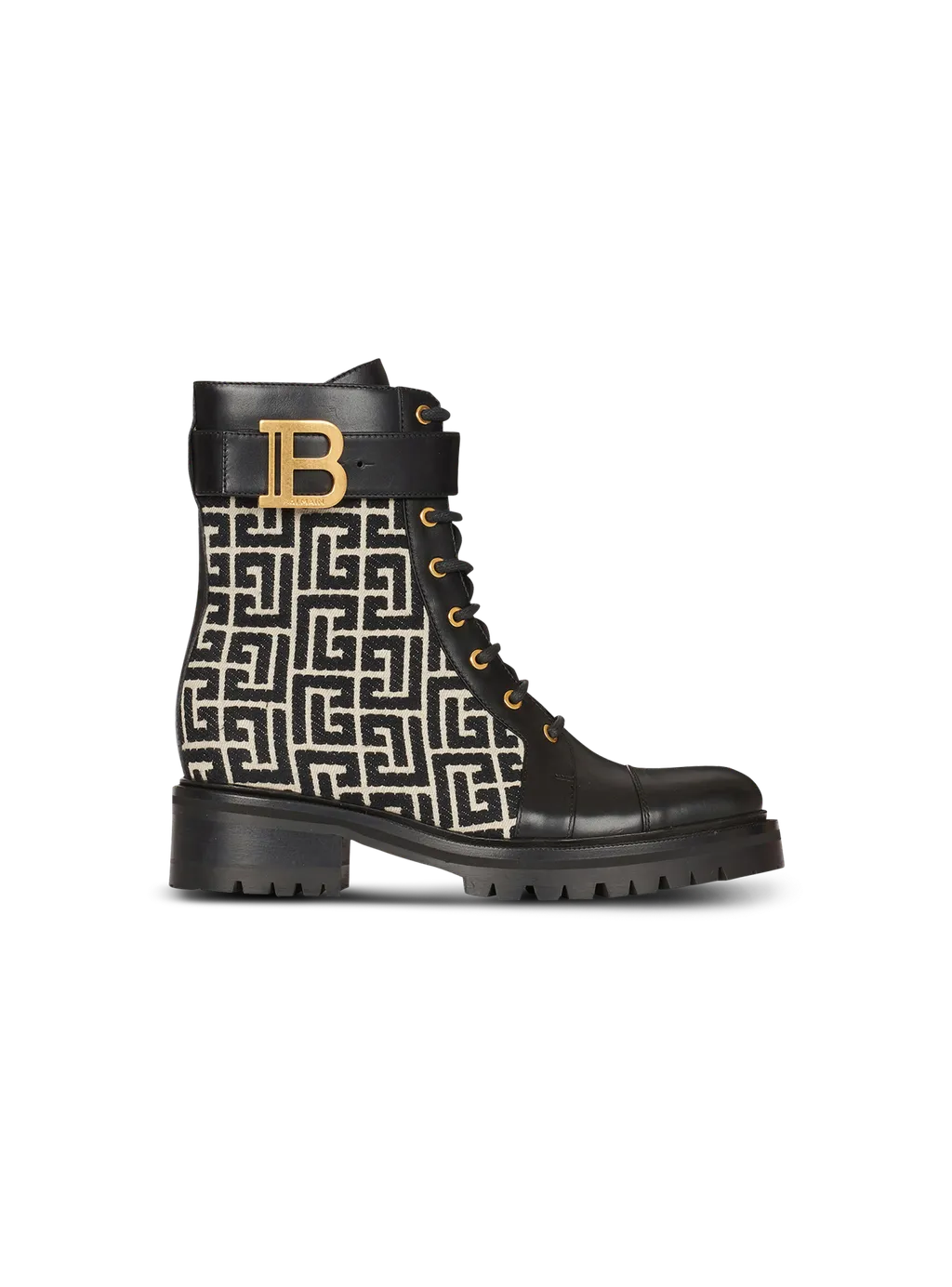 Bicolor Jacquard Ranger Romy Ankle Boots