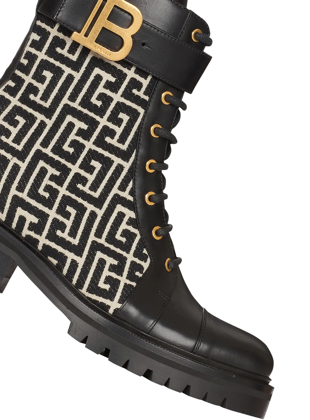 Bicolor Jacquard Ranger Romy Ankle Boots