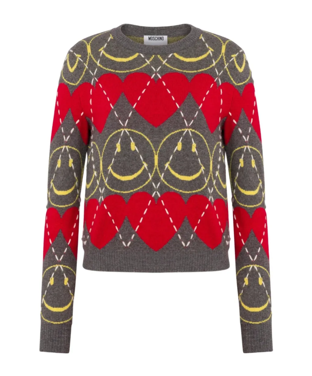 Moschino Smiley Pullover