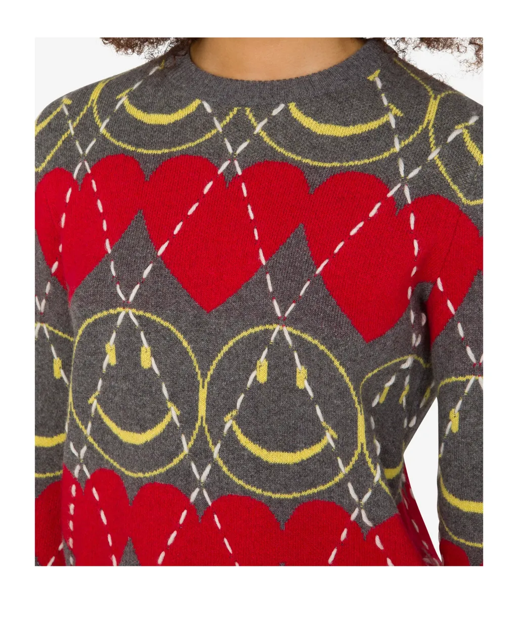 Moschino Smiley Pullover