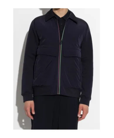 Ps Paul Smith Zip-Up Shirt Jacket