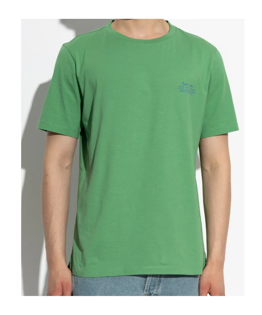 Paul Smith Logo Printed Crewneck T-Shirt