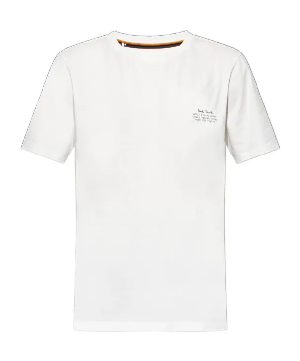 Paul Smith Logo Printed Crewneck T-Shirt