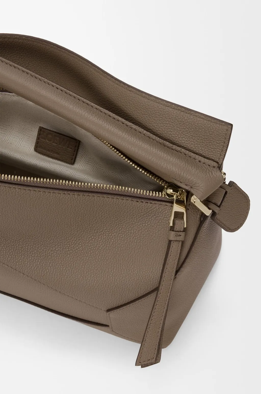 Medium Puzzle Edge Bag In Soft Grained Calfskin