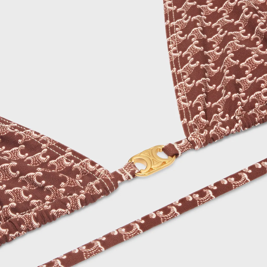 Triomphe Triangle Top In Monogram Matte Jersey