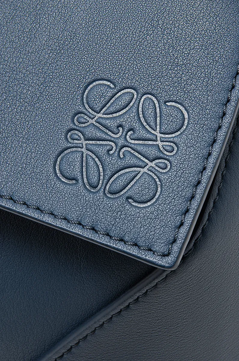 Large Puzzle Edge Bag In Classic Calfskin
