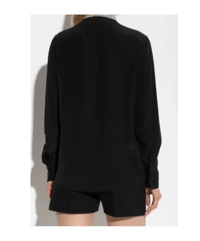 Versace Embellished Long-Sleeved Shirt