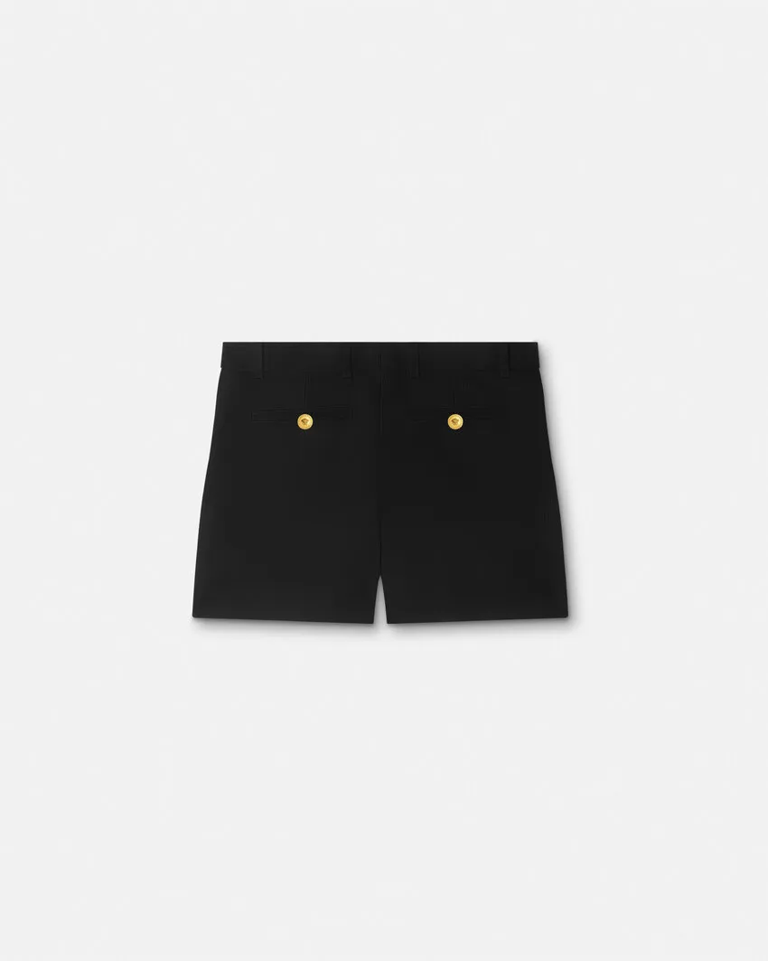 Versace Medusa-Button Shorts
