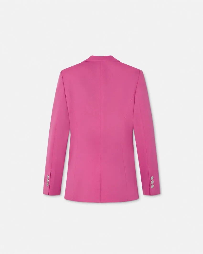 Versace Single-Breasted Tailored Blazer