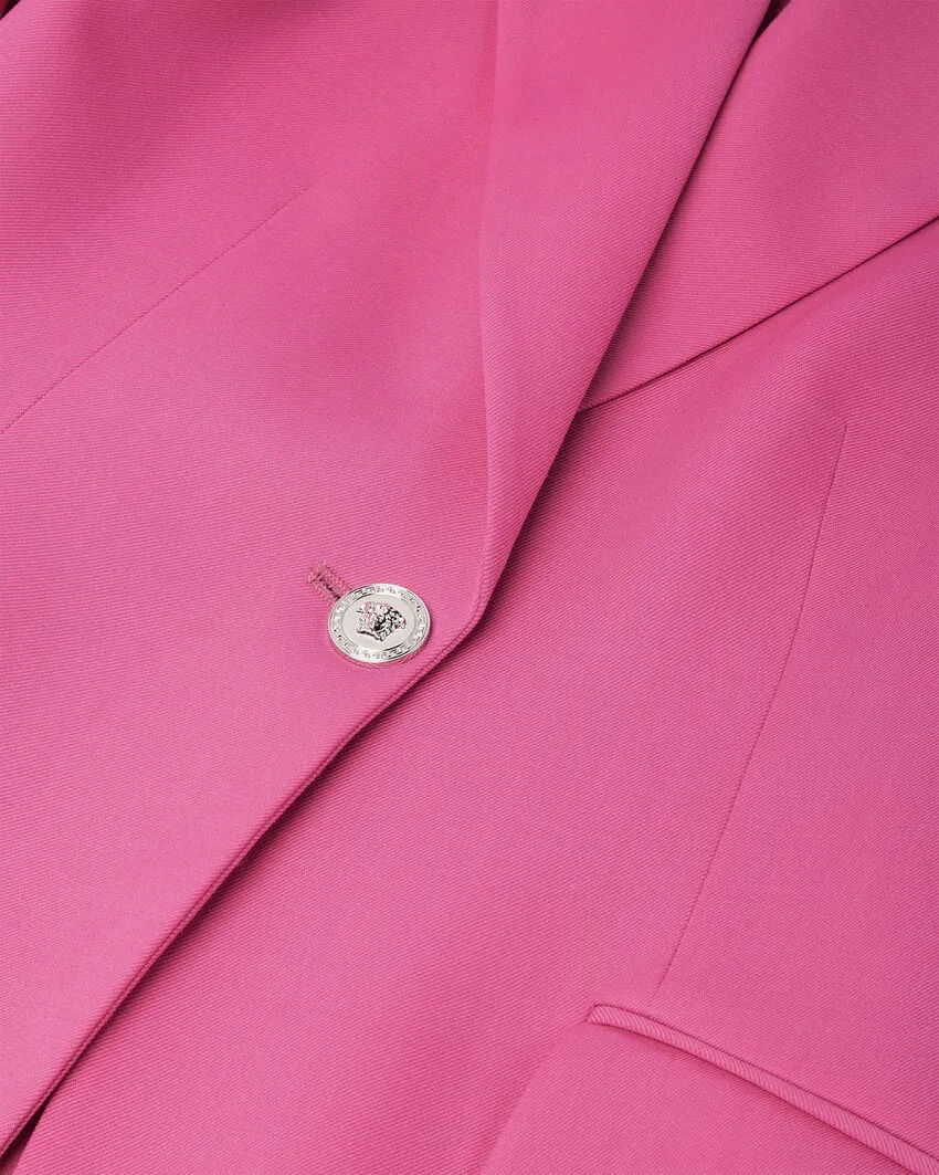 Versace Single-Breasted Tailored Blazer