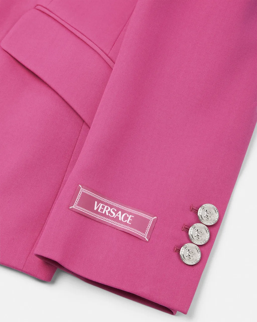 Versace Single-Breasted Tailored Blazer