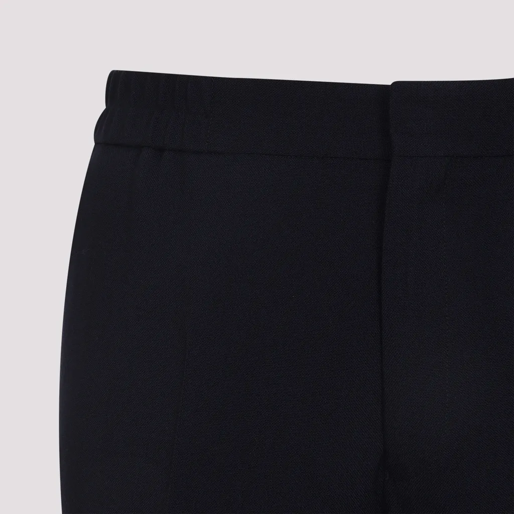 Paul Smith Straight Leg Pleated Trousers
