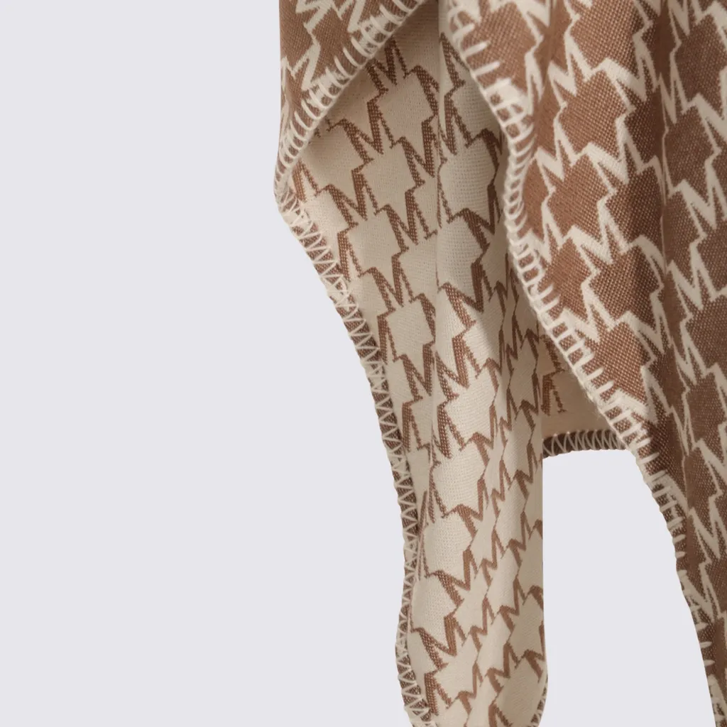 Max Mara Editti All-Over Patterned Cape