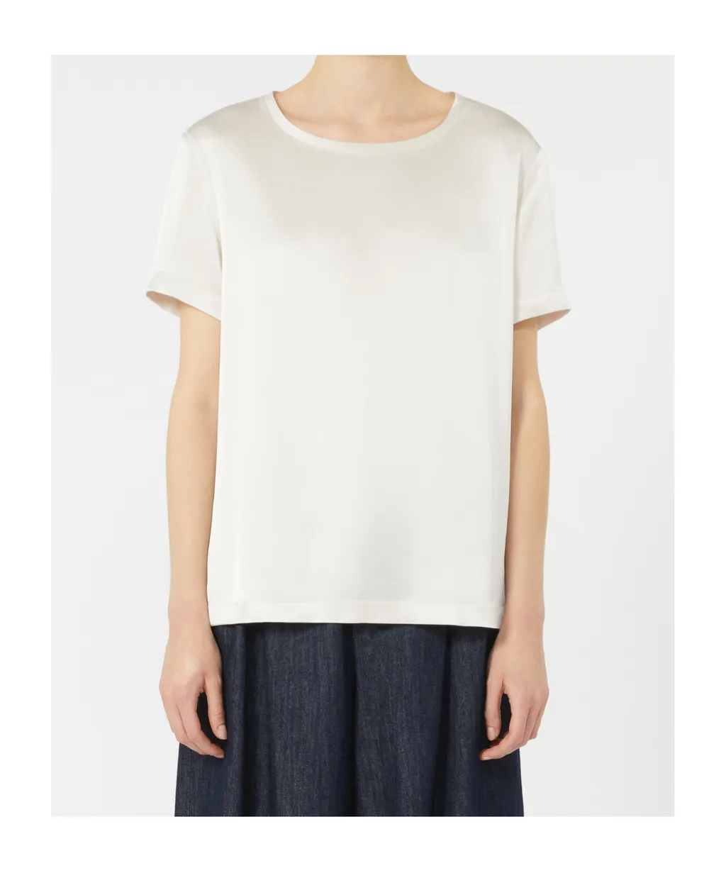 Viscose Satin T-Shirt