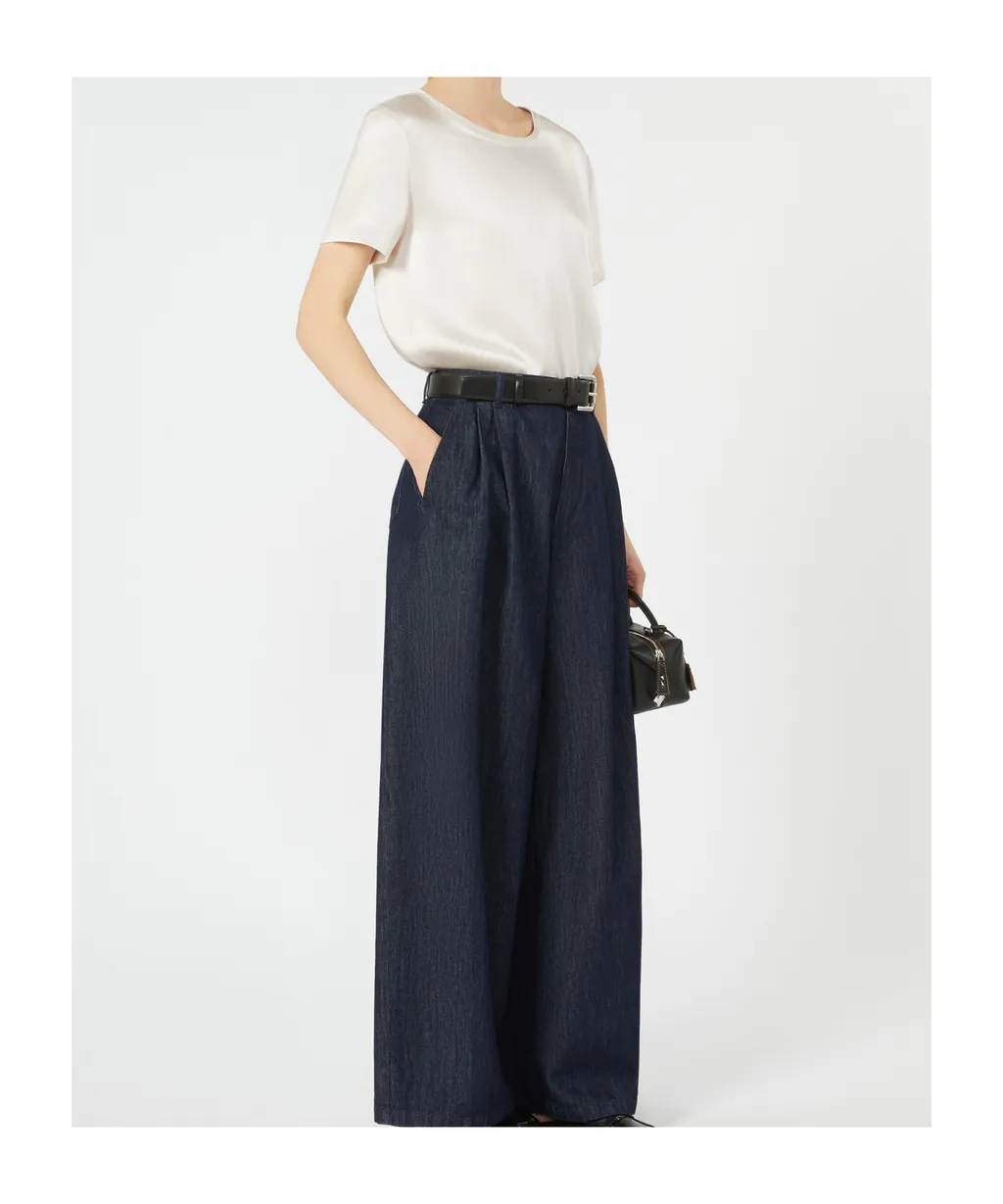 Viscose Satin T-Shirt