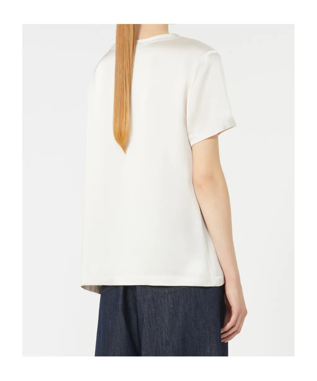 Viscose Satin T-Shirt