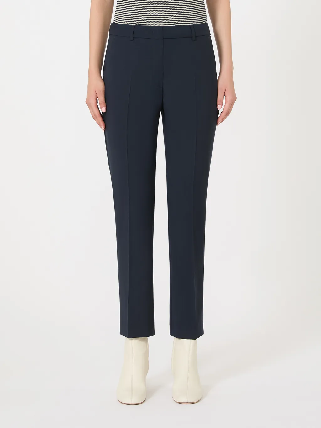 Woollen Cloth Cigarette Trousers