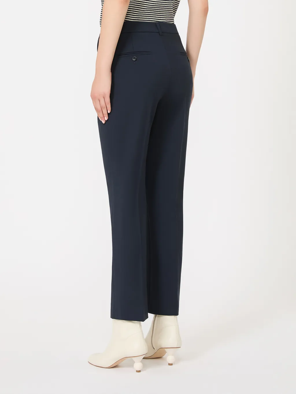 Woollen Cloth Cigarette Trousers