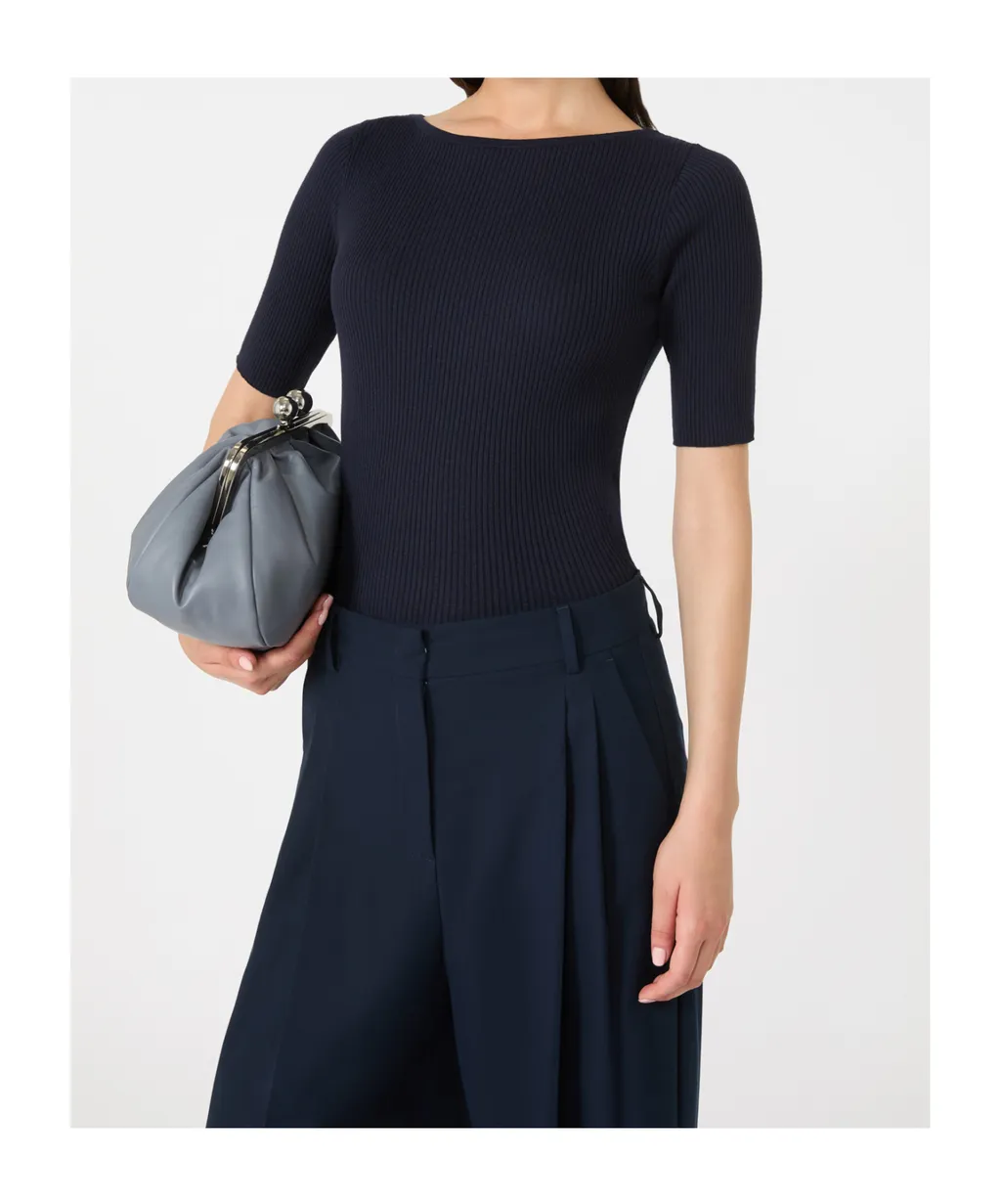 Weekend Max Mara Waser Boat-Neck Ribbed Jumper