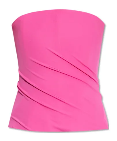 Versace Bare Shoulders Top