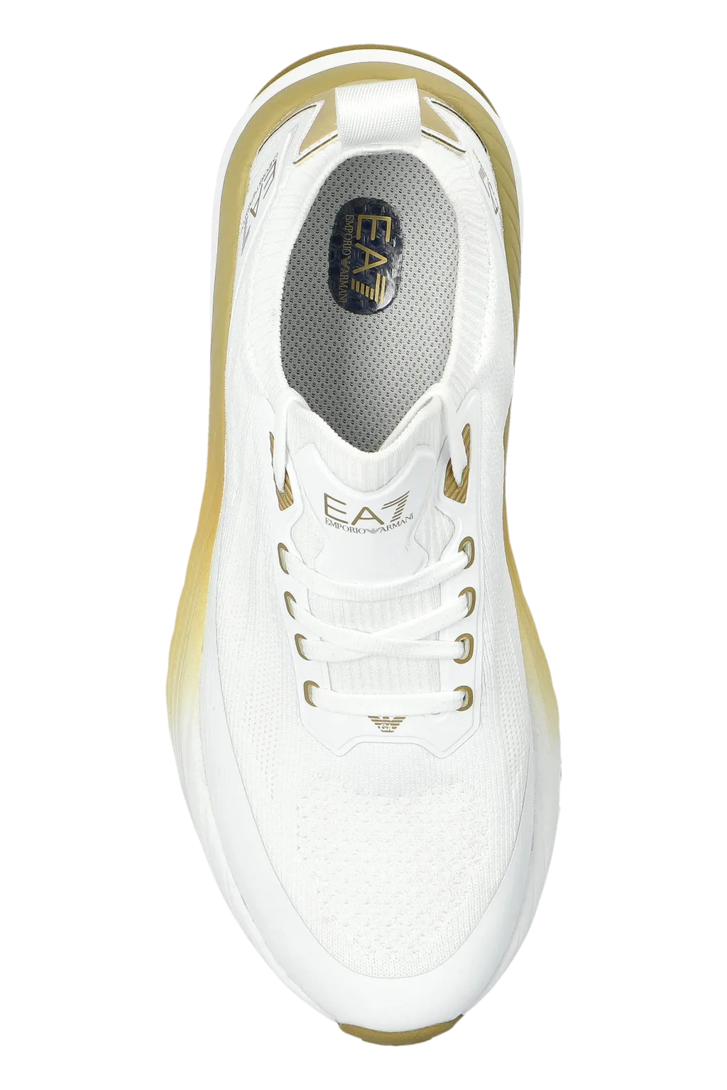 Ea7 Emporio Armani Logo-Printed Lace-Up Sneakers