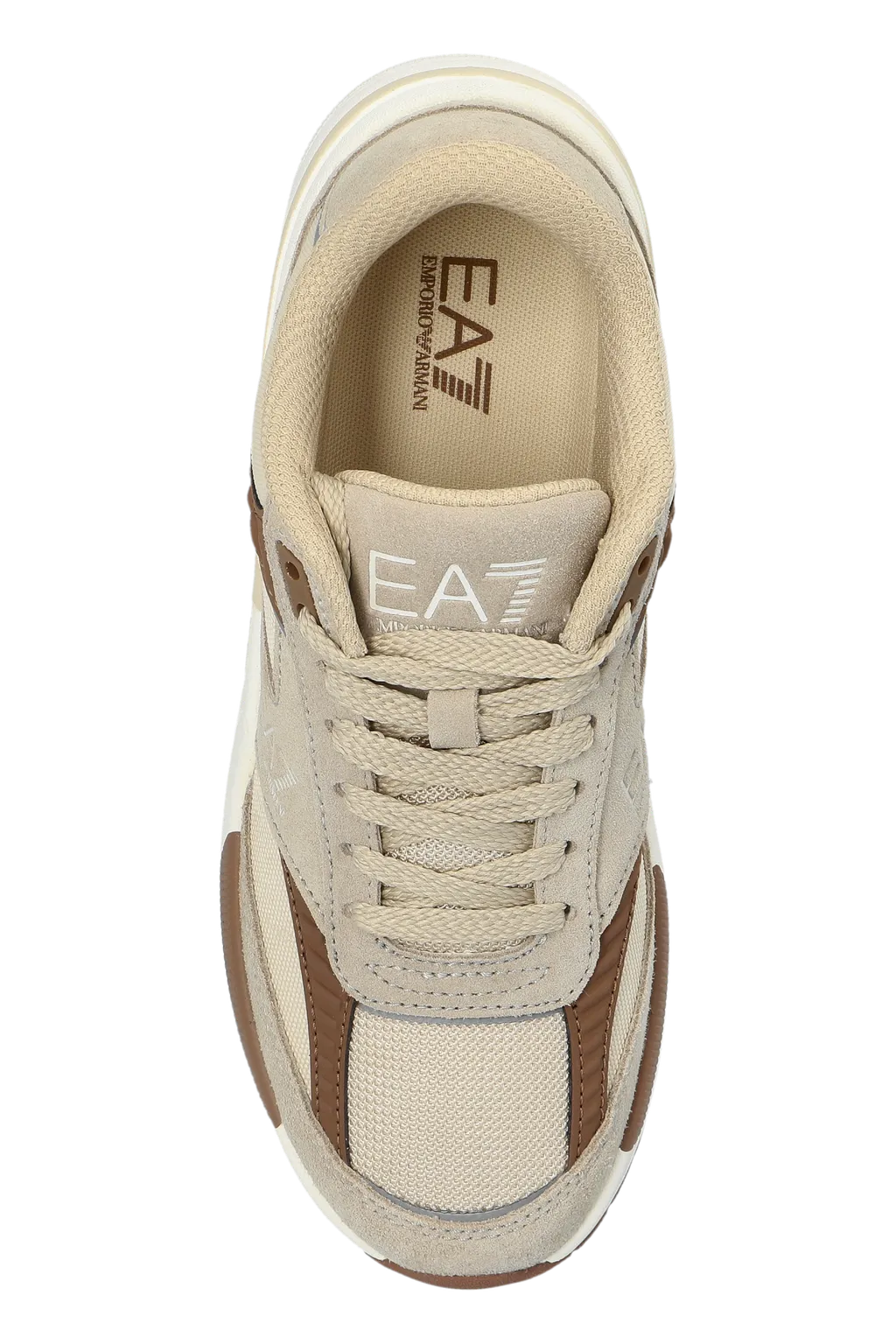 Ea7 Emporio Armani Logo-Embossed Lace-Up Sneakers