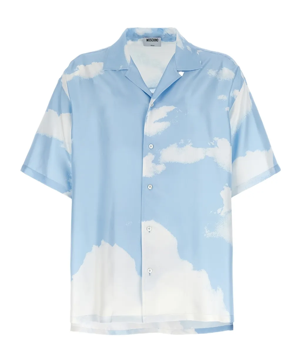 Moschino Archive Clouds Twill Shirt