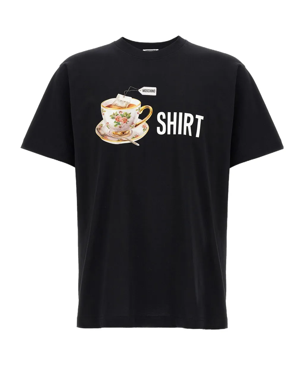 Moschino Logo Printed T-Shirt